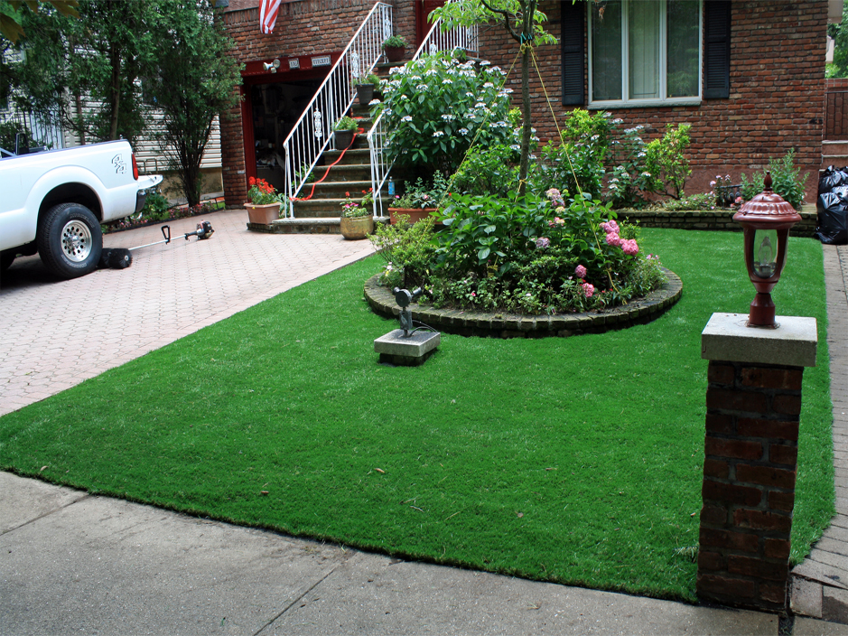 Artificial Turf Concrete, Washington, Front Yard Landscaping