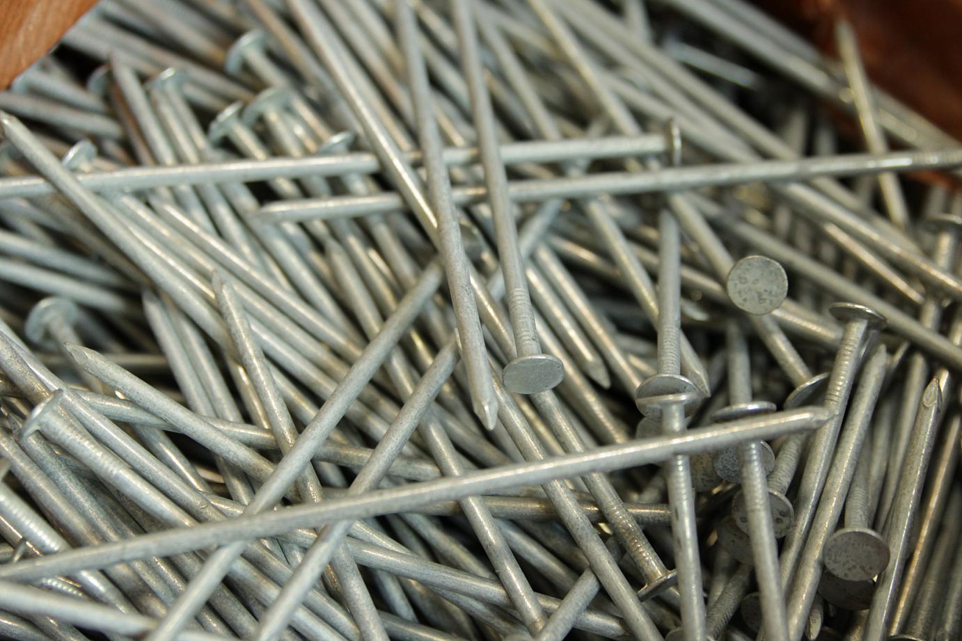 Galvanized Nails Artificial Grass Synthetic Grass Tools Installation Seattle, Washington