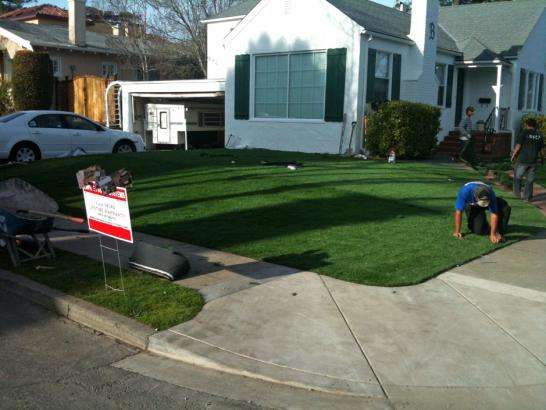 Artificial Grass Photos: Installing Artificial Grass Nespelem Community, Washington Paver Patio, Front Yard Ideas