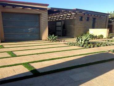 Artificial Grass Photos: Plastic Grass Junction City, Washington Paver Patio, Front Yard Design